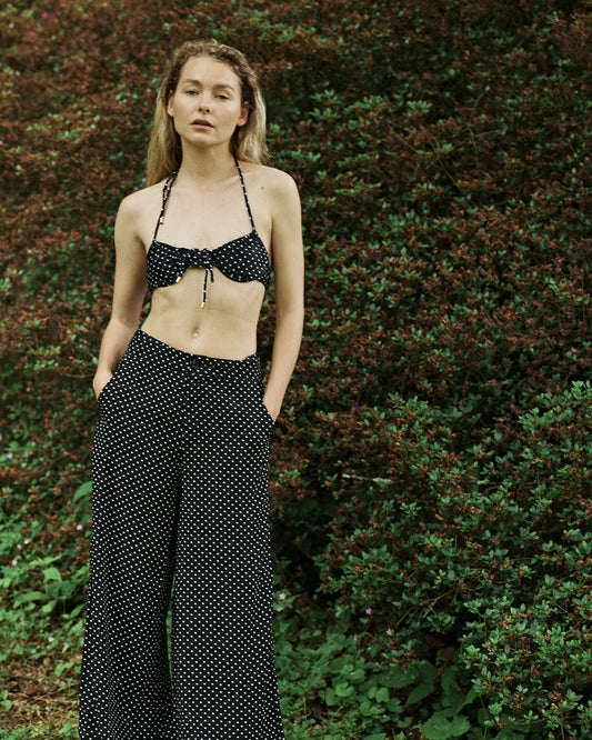 Portofino Pant in Polka Dot